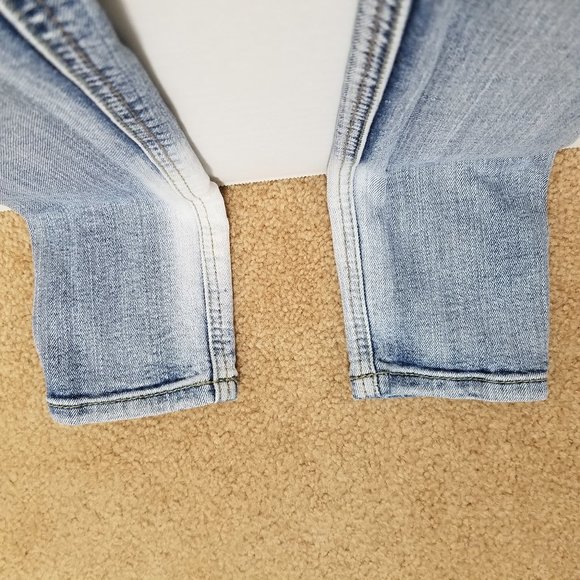 Vanilla Star jeans 0 distressed skinny denim beaded embellished bling grunge - Picture 13 of 16